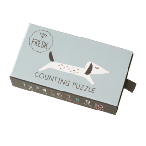 Fresk F8640 Counting Puzzle Zahlenpuzzle A