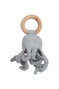 Leevje Babyrassel Blau Octopus25859