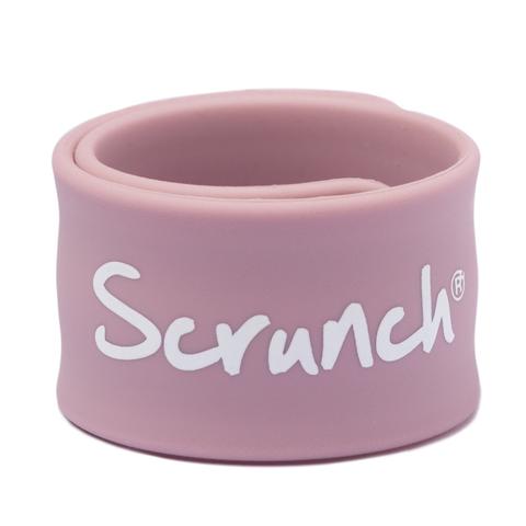 Scrunch Silicone Wristband Pink 480x