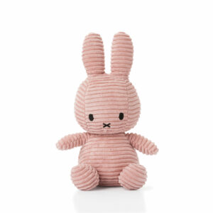 8719066003819 1 24182208 Miffy Sitting Corduroy Pink 23 Cm Stofftier Hase Proudbaby