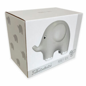 Jabadabado Elephant Money Box Grey Spardose Proudbaby G10044 7332599100445 1