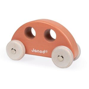 Janod Cocoon Holz Greifling Auto Taupe 3700217344139 J04413