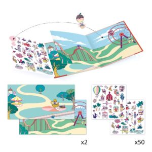 Dj08952 Stickerbuch Rummelplatz 2