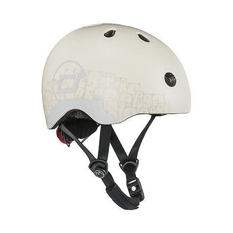 Scoot And Ride Reflective Helm Ash 1