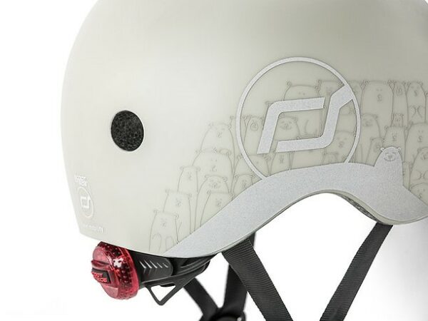 Scoot And Ride Reflective Helm Ash 2