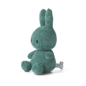 8719066004502 3 24182220 Miffy Sitting Corduroy Green 23 Cm 9 6 36 Pcs