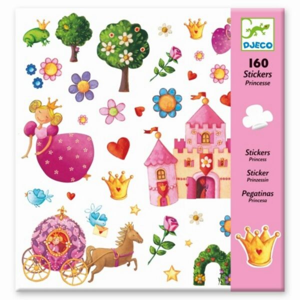 Djeco Dj08830 Sticker Princess Marguerite