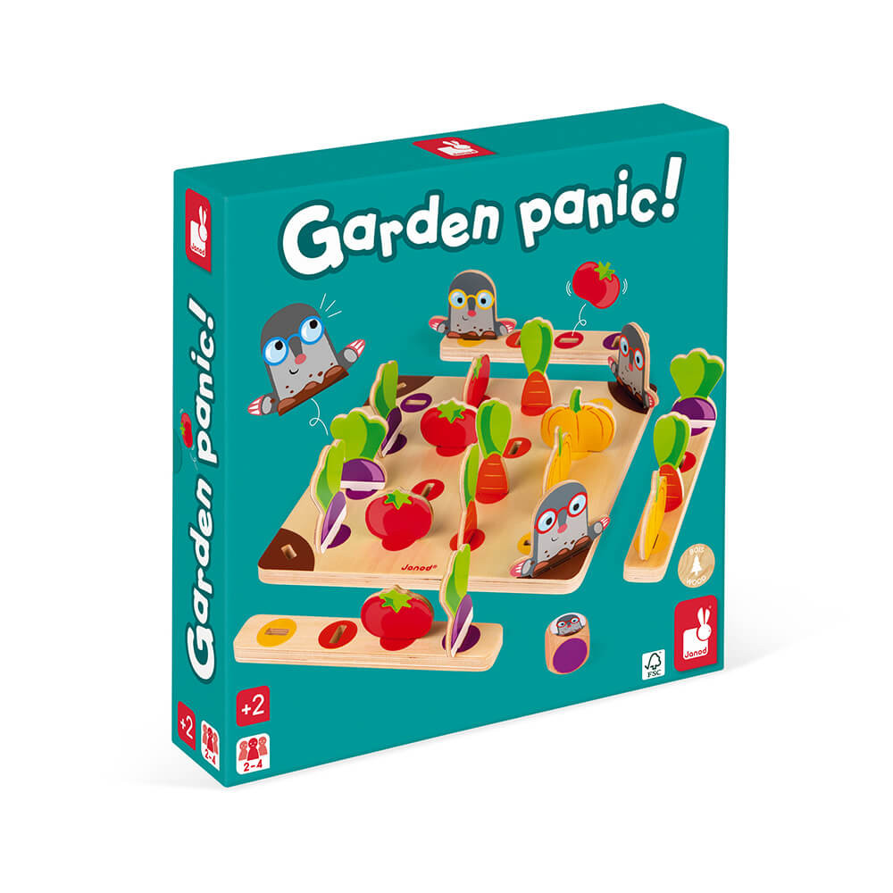 Kombinationsspiel Maulwurf Garden Panic Holz