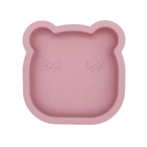 Silicone Cake Mould Bear Dusty Rose Front 1200x