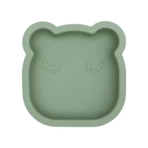 Silicone Cake Mould Bear Sage Front 700x