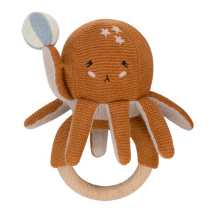 Ozzy The Octopus Rattle Baby Bello Scaled