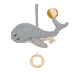 Wally The Whale Music Mobile Delicate Blue