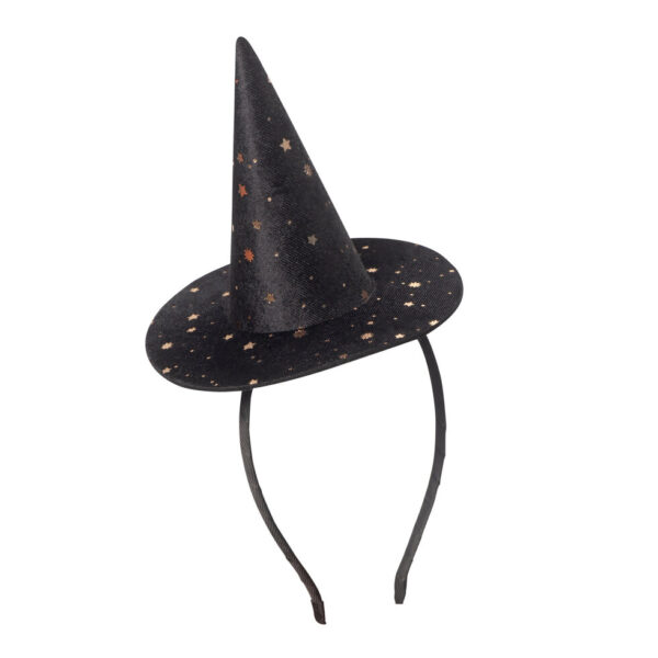 13500903 Raven Starry Velvet Mini Witch Hat Wp627dxr 6 Large