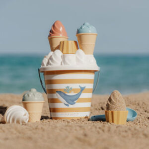 0008864 Little Dutch Ice Cream Bucket Set Ocean Dreams Blau 550