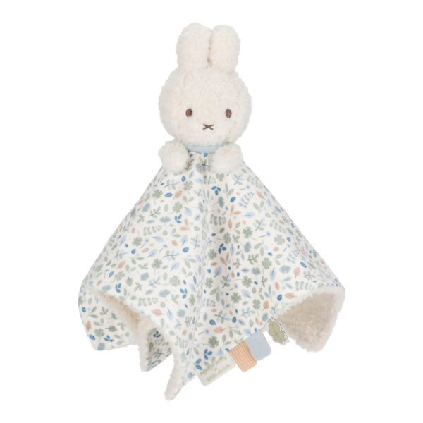 0011292 Miffy X Little Dutch Kuscheltuch Lucky Leaves Grs 2