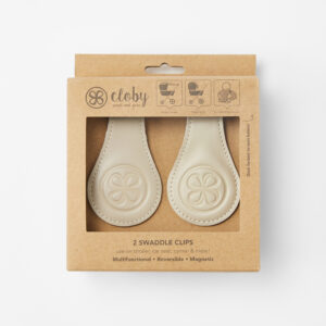 Beige Leather Buggy Clips 01
