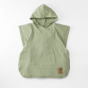 Olive Green Poncho 01