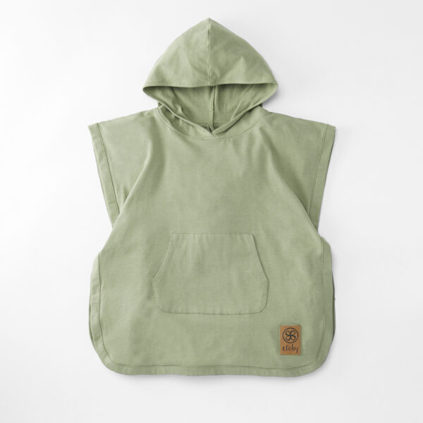 Olive Green Poncho 01