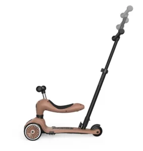 Hwk1 Push And Go Scootandride Mocha Height Adjustment