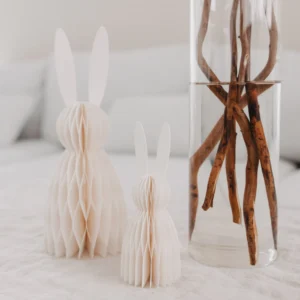 Pap 036 Papierhasen 2er Set 15cm 25cm Beige Photocredits Eulenschnitt 1